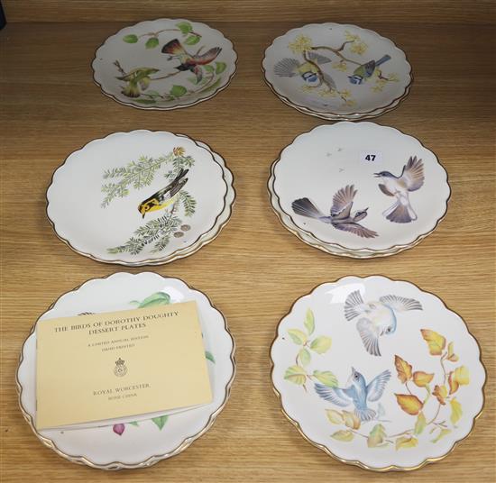 The Birds by Dorothy Doughty Royal Worcester plates